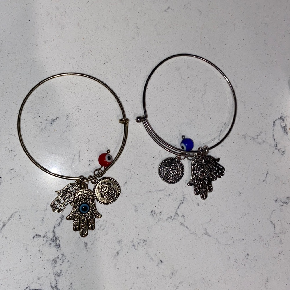 Evil eye bracelets